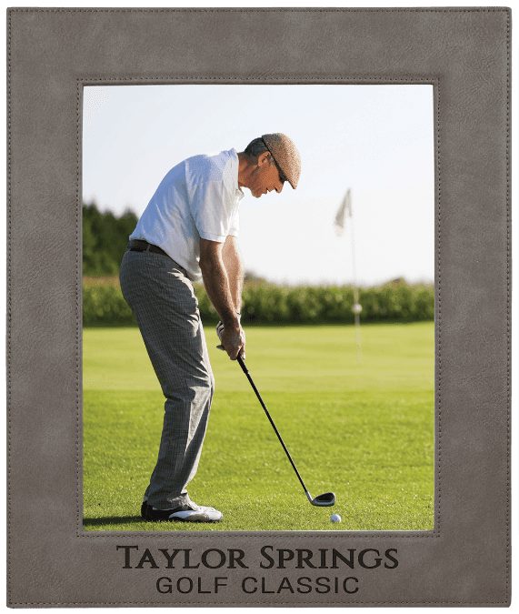 8" x 10" Laserable Leatherette Photo Frame