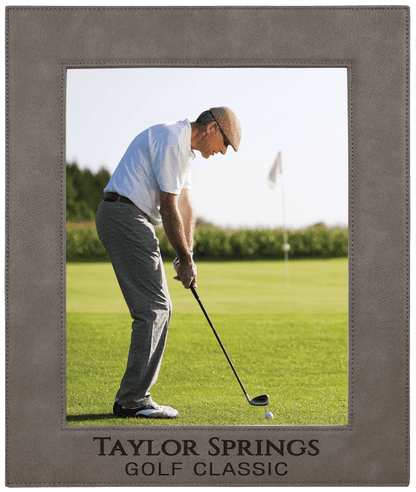 8" x 10" Laserable Leatherette Photo Frame