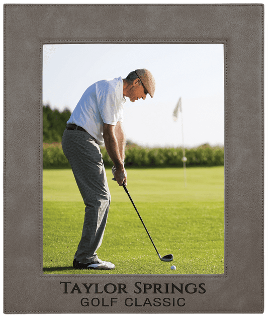 8" x 10" Laserable Leatherette Photo Frame