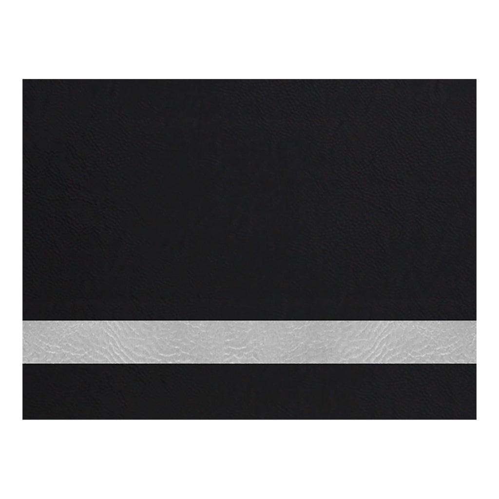 12" x 24"/Silver Laserable Leatherette Sheet Stock