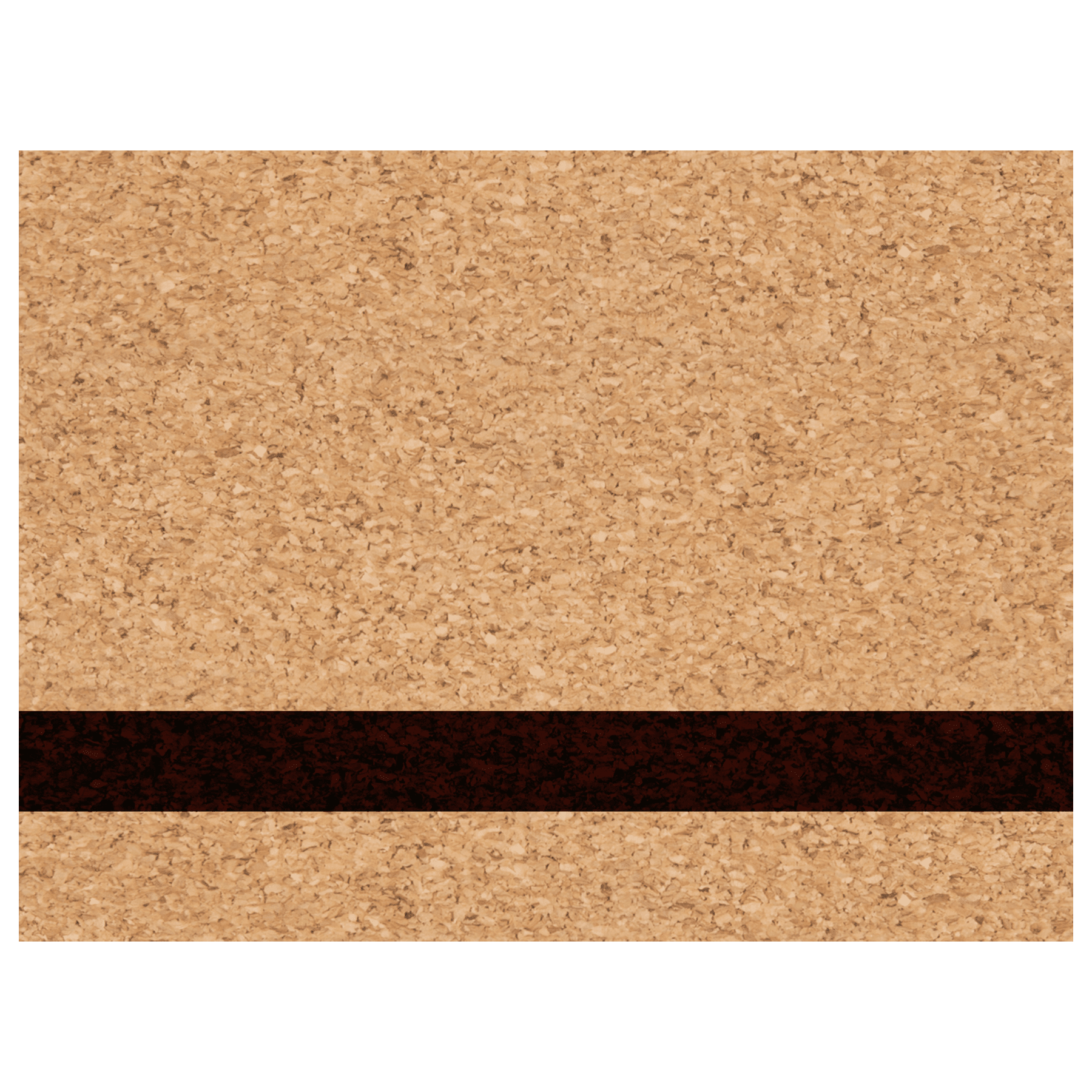 12" x 24" Cork Laserable Leatherette Sheet Stock