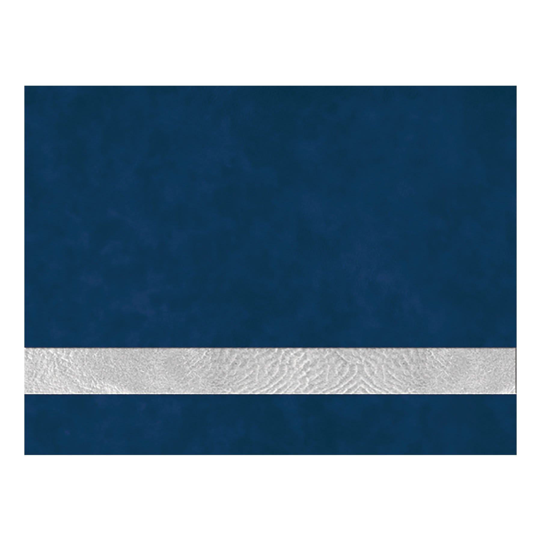 12" x 24"/Silver Laserable Leatherette Sheet Stock
