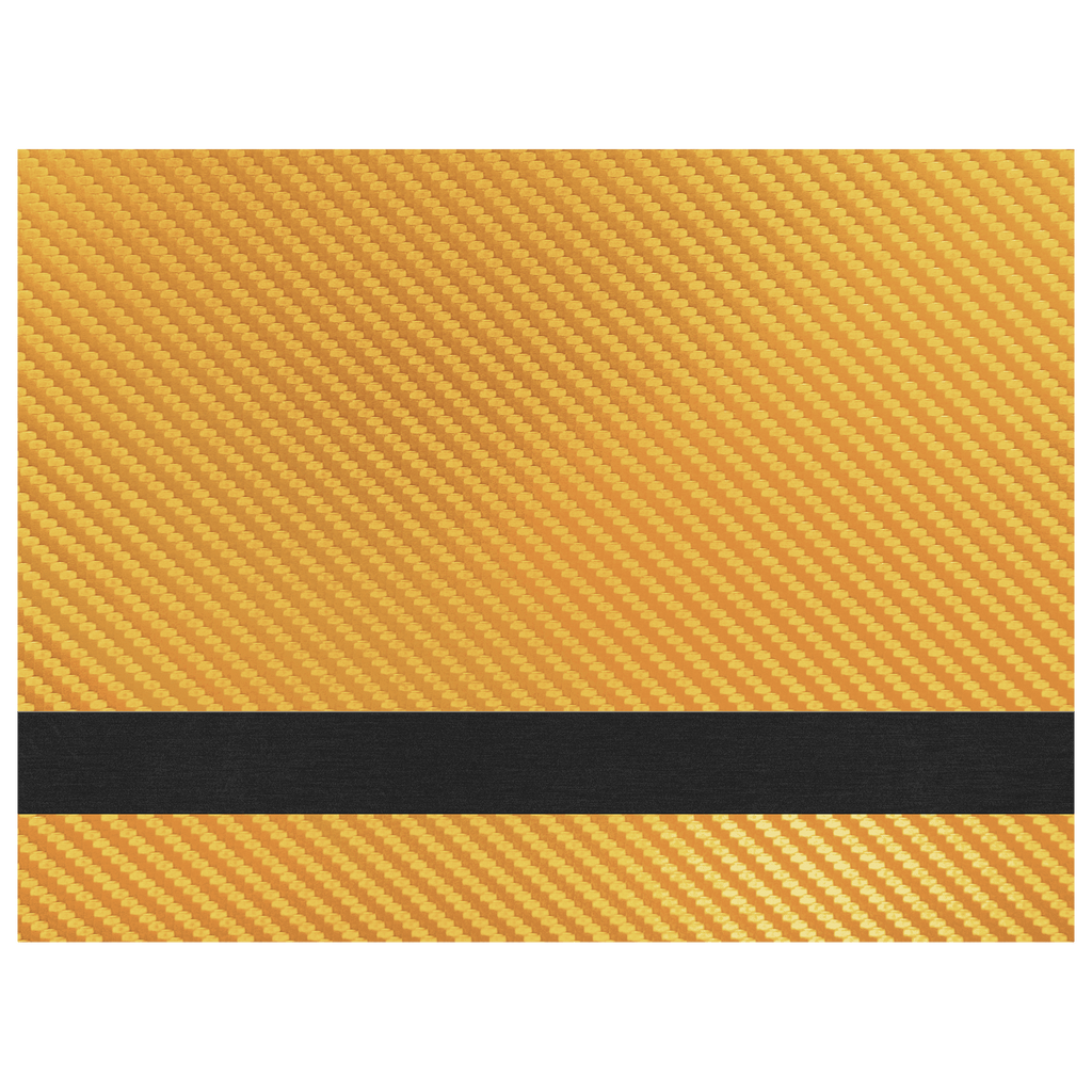 12" x 24" Carbon Fiber/Black Laserable Leatherette Sheet Stock