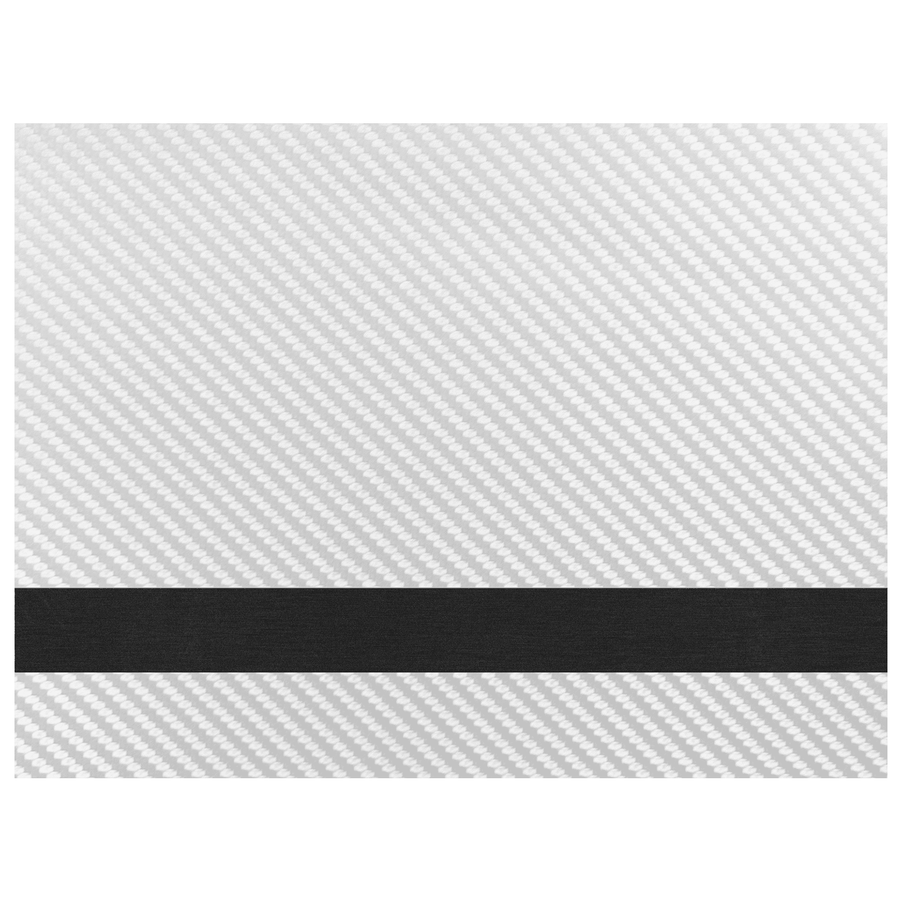 12" x 24" Carbon Fiber/Black Laserable Leatherette Sheet Stock