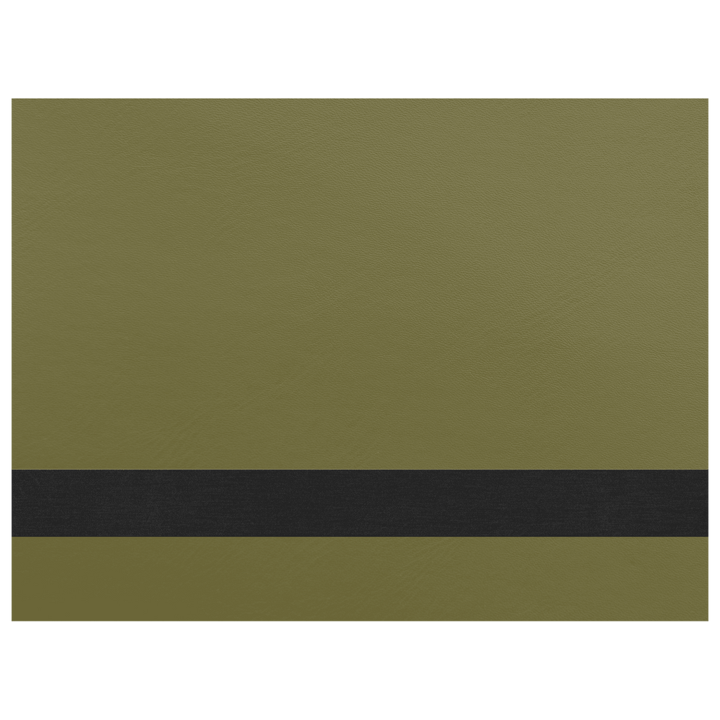 12" x 24" Olive Laserable Leatherette Sheet Stock