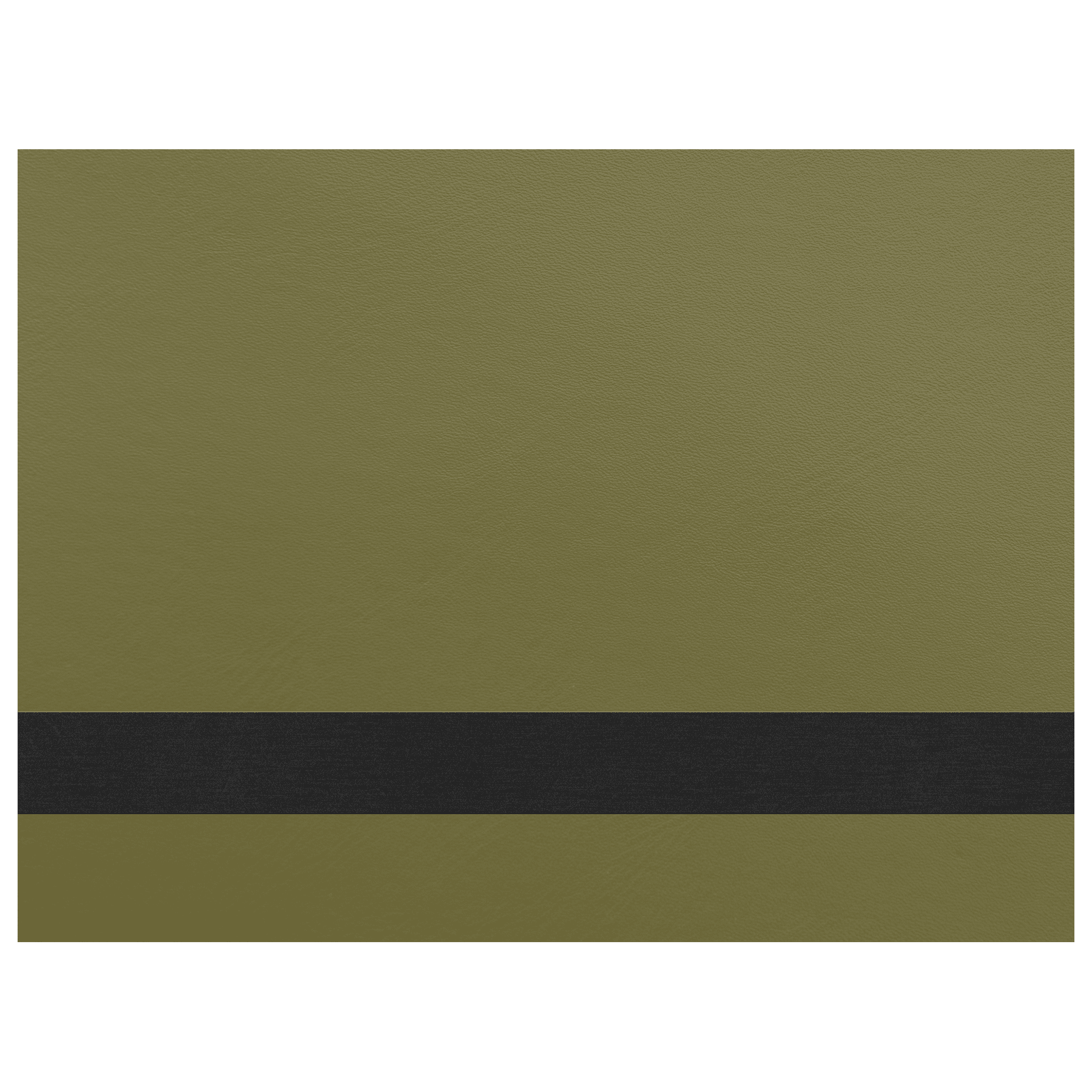 12" x 24" Olive Laserable Leatherette Sheet Stock