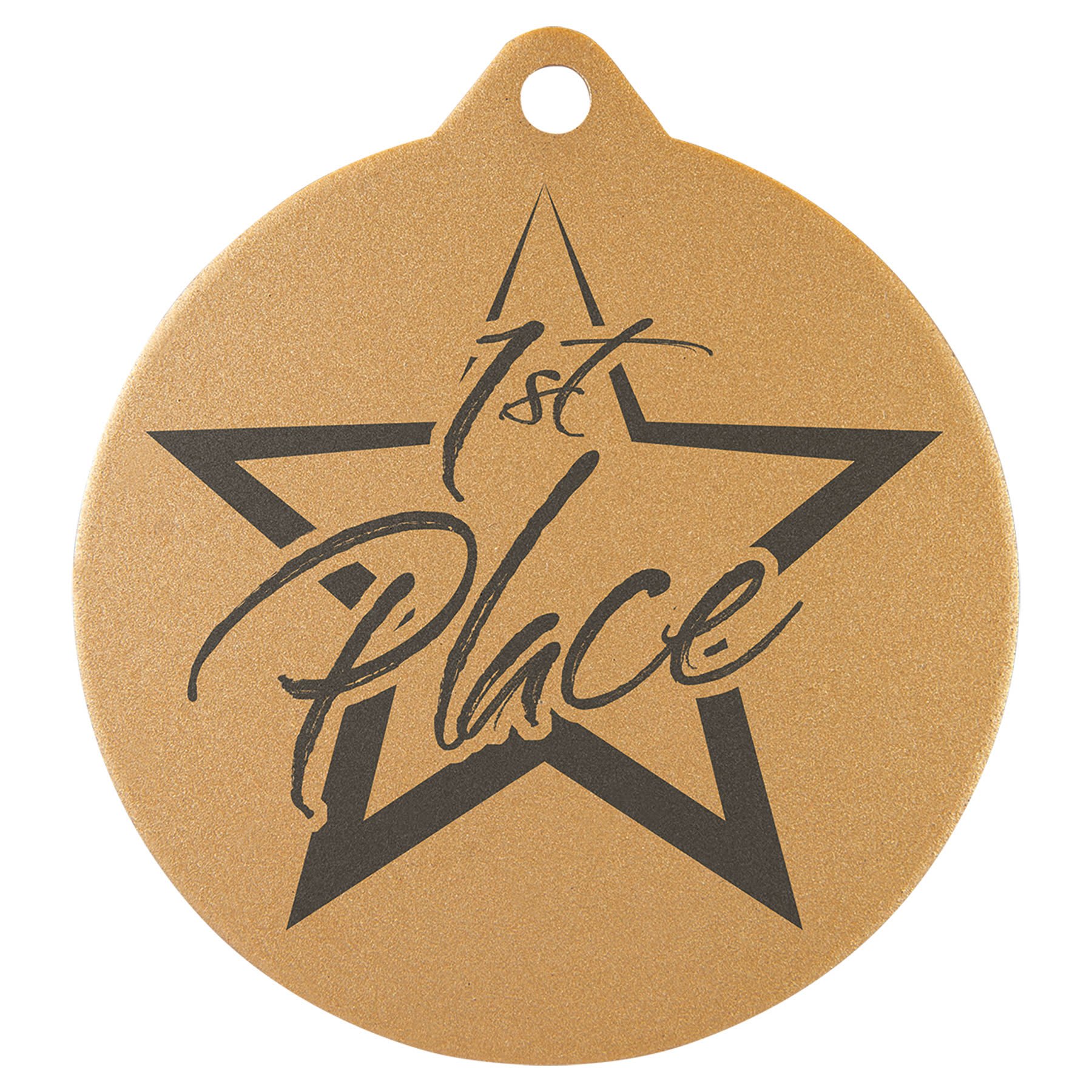 2" Laserable Medal