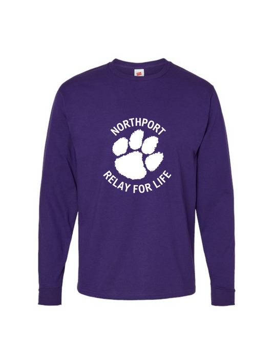 Relay for Life | Hanes 5286 | Long Sleeve | Purple