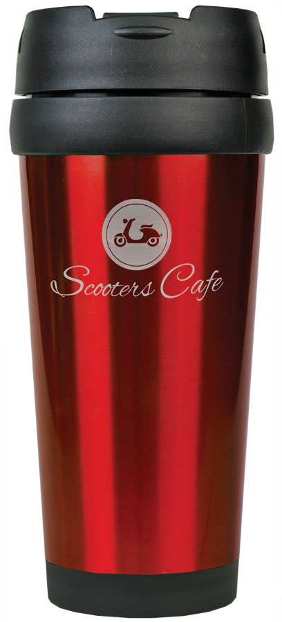 16 oz. Laserable Stainless Steel Travel Mug without Handle