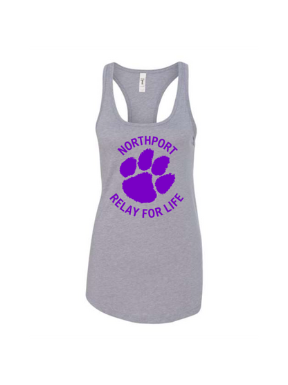 Relay for Life | Next Level 1533 | Racerback | Heather Gray