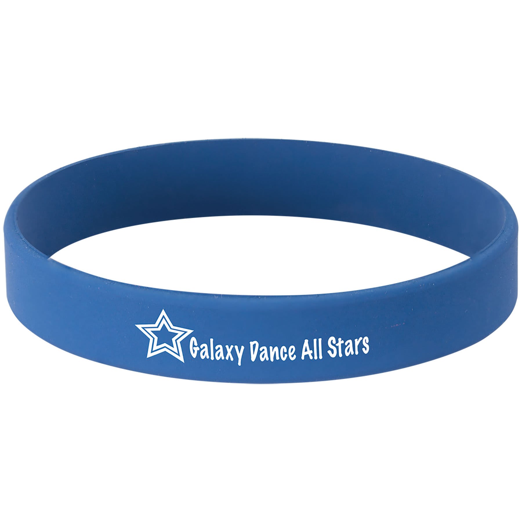 3 3/4"/White Laserable Bracelet
