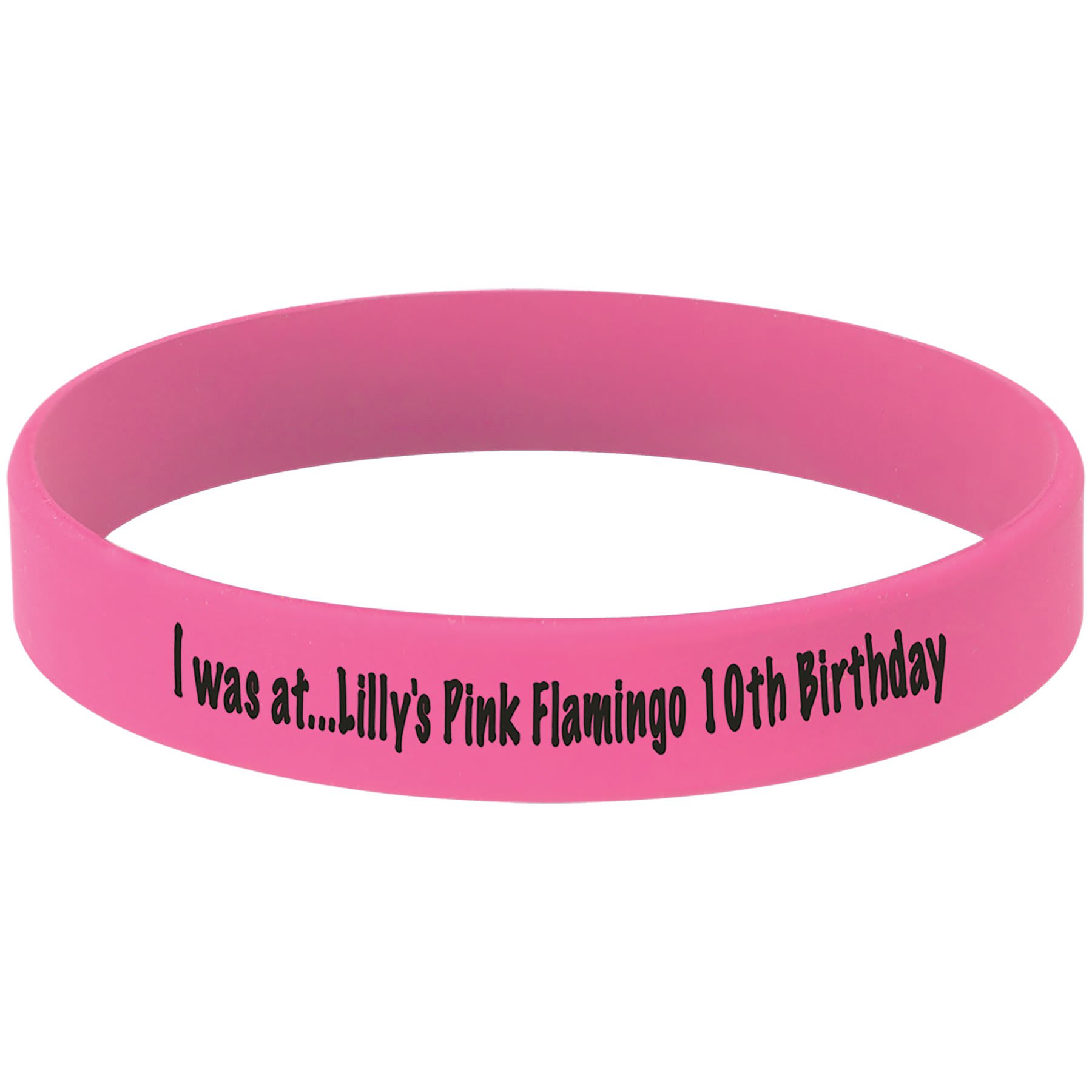3 3/4"/Black Laserable Bracelet