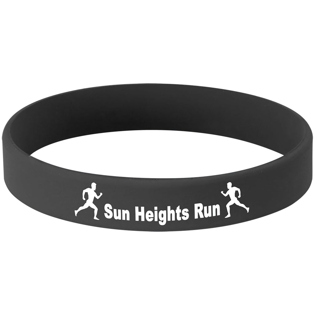4 1/8"/White Laserable Bracelet