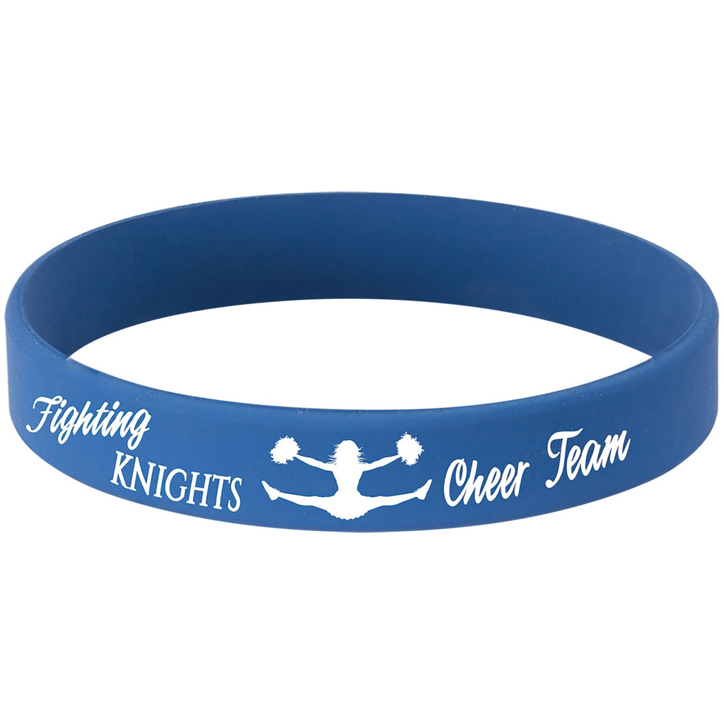 4 1/8"/White Laserable Bracelet