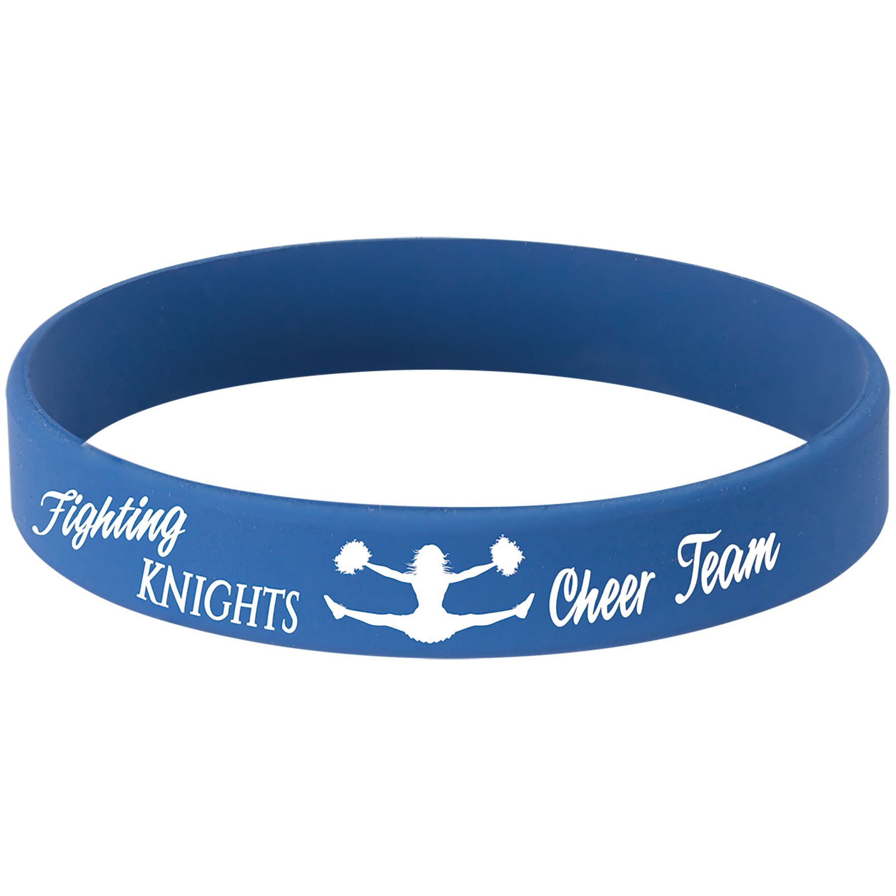 4 1/8"/White Laserable Bracelet