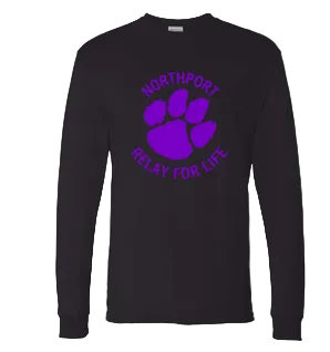 Relay for Life | Hanes 5286 | Long Sleeve | Black