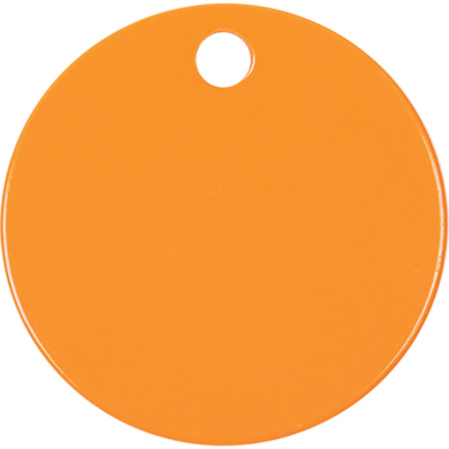1 1/2" Laserable Round Industrial Tag