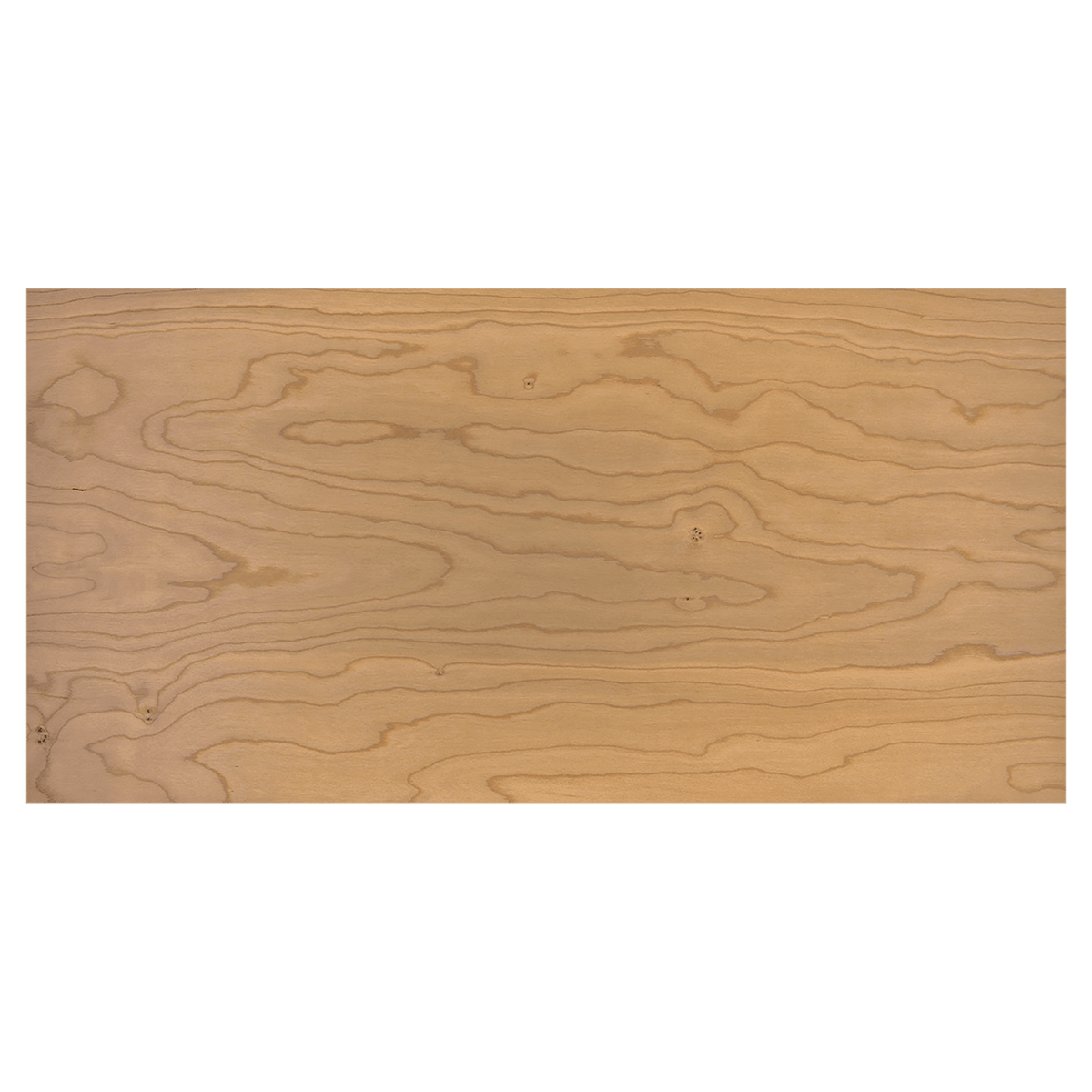 11 3/4" x 23 3/4" x 1/8" Cherry Laserable Wood Sheet Stock
