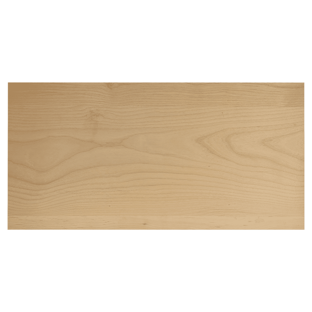 11 3/4" x 23 3/4" x 1/4" Alder Laserable Wood Sheet Stock