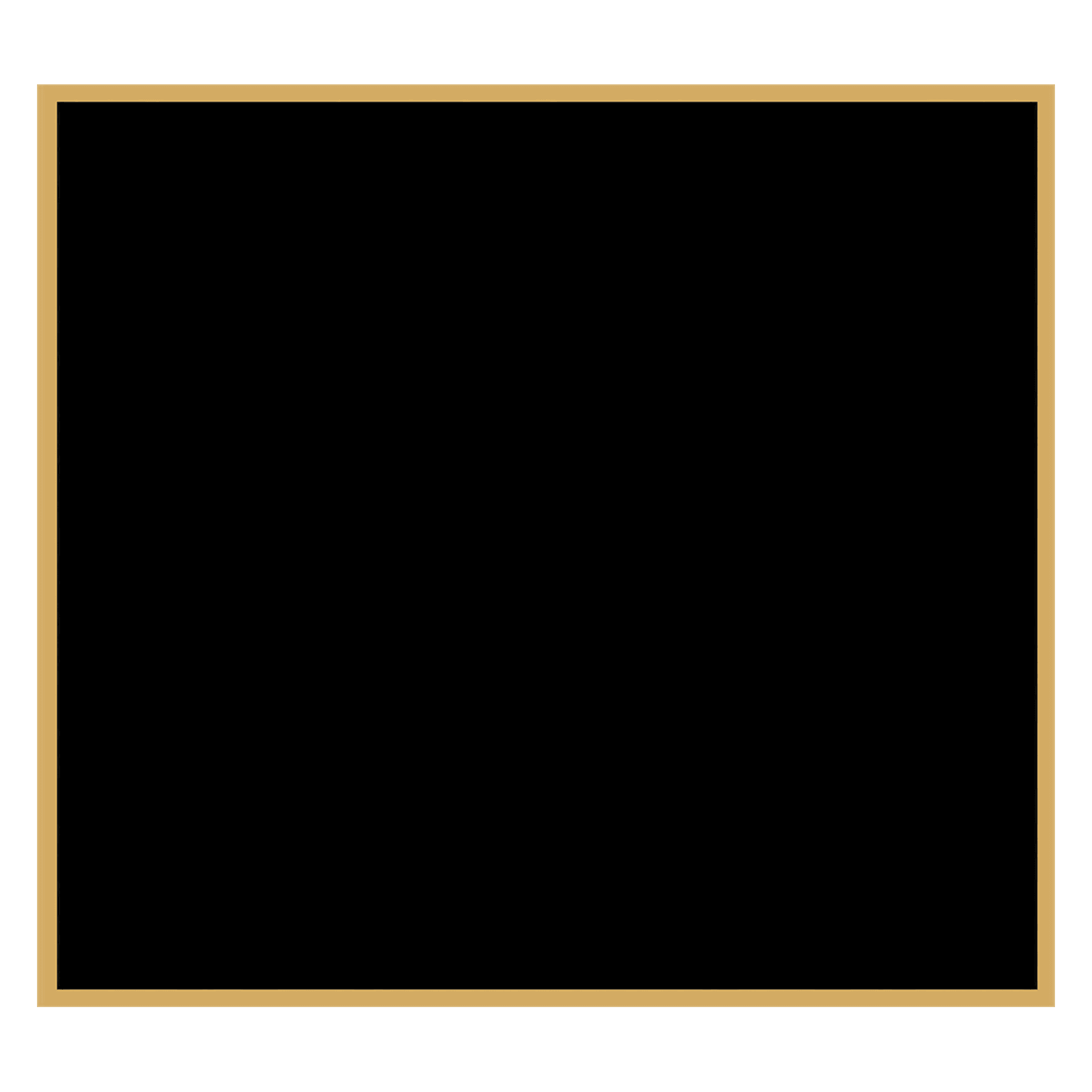 2 1/2" x 2 3/4" Black Laserable Brass Plaque Plate with Border
