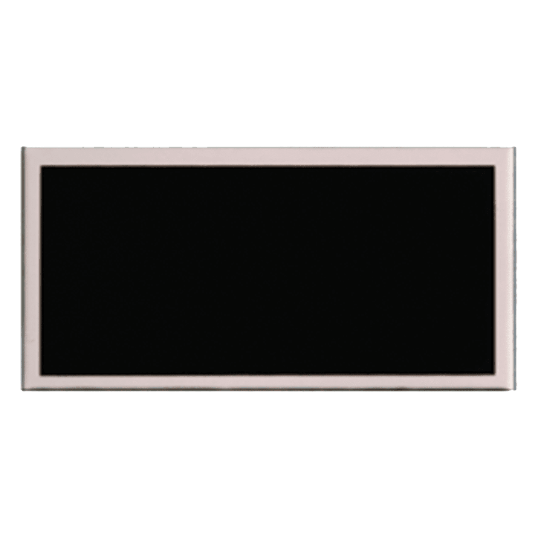 7/8" x 2 3/4" Laserable Aluminum Black Plate with Border
