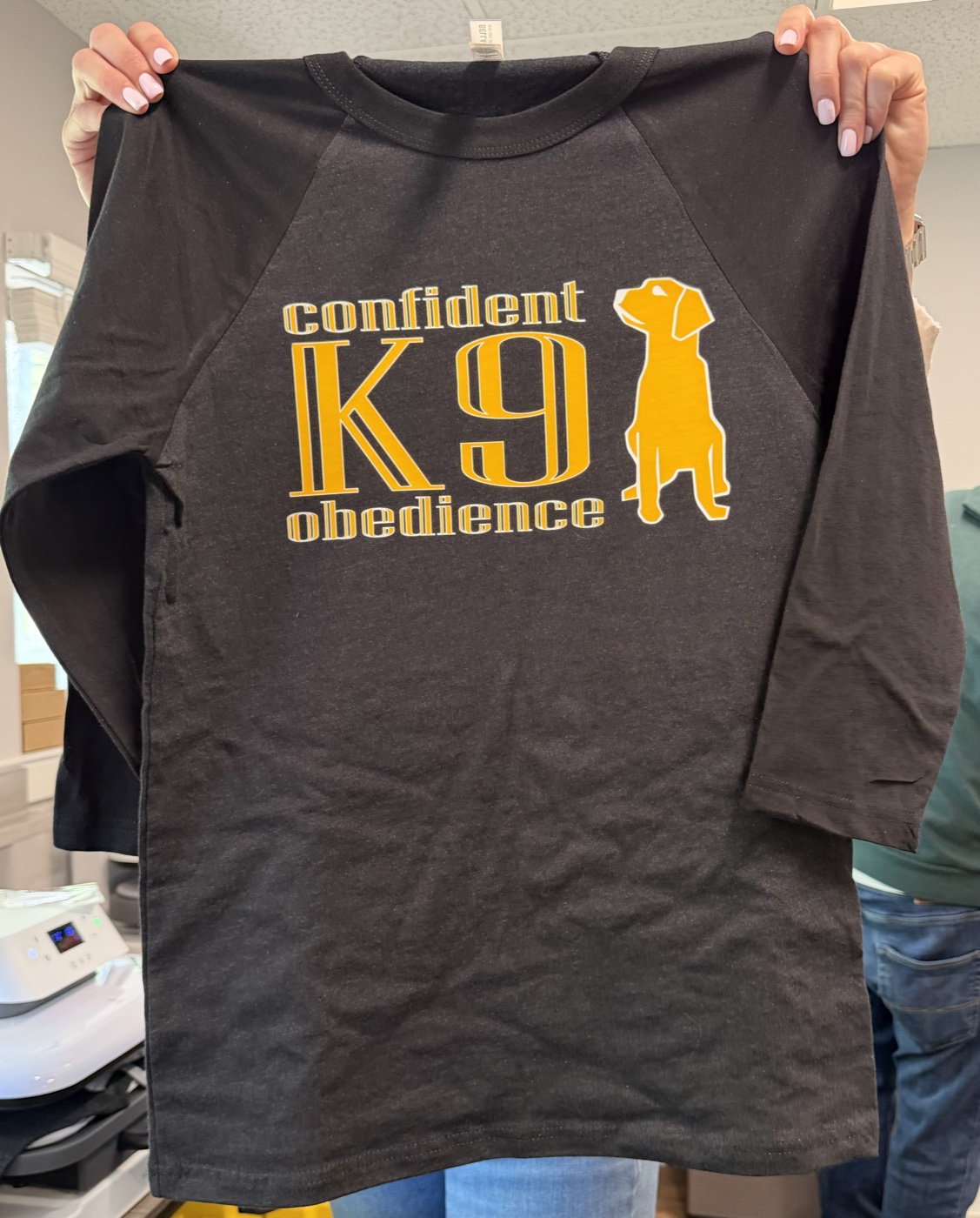 DTF print — CK9 Obedience apparel