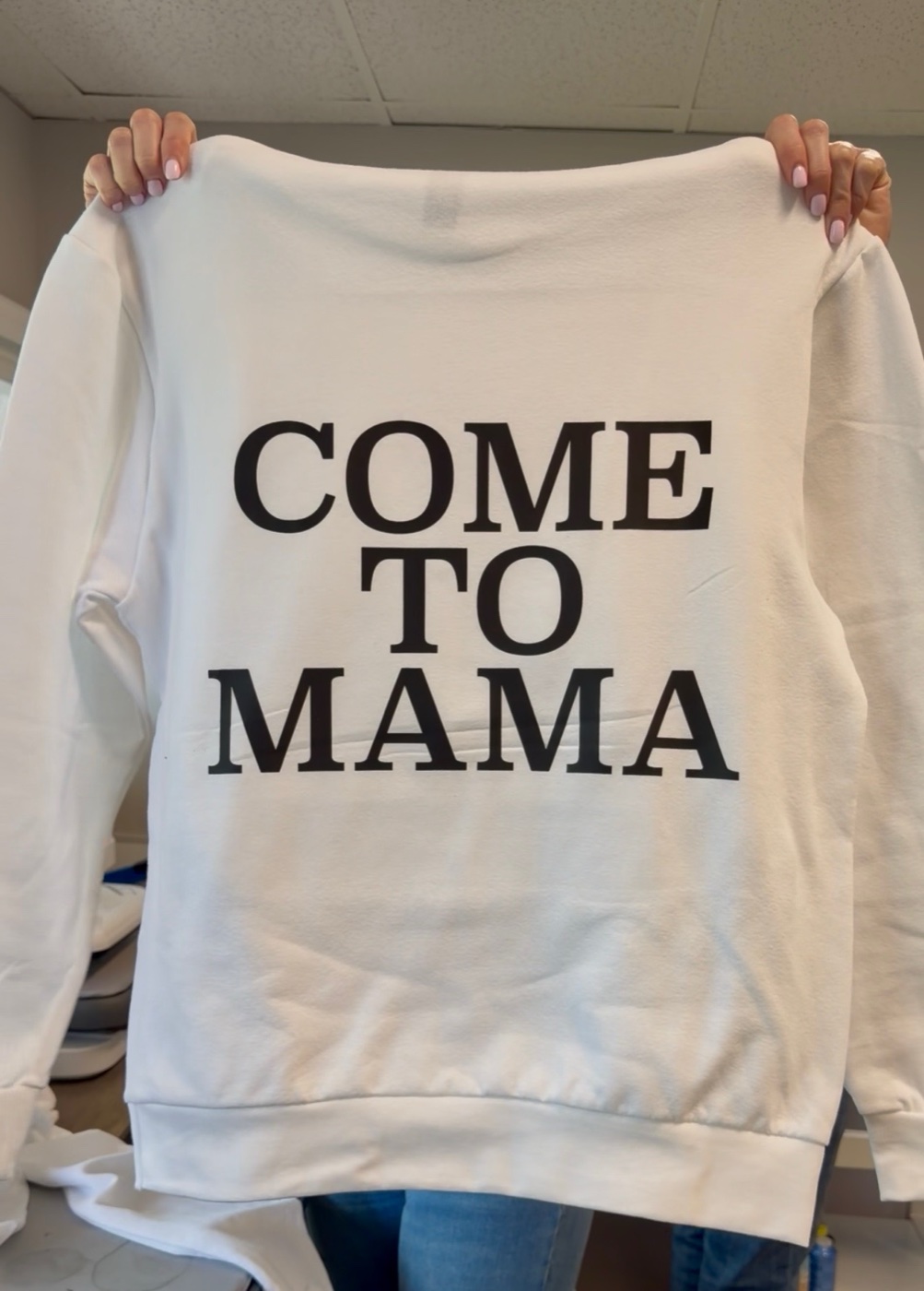 DTF print — Mama Chans staff apparel