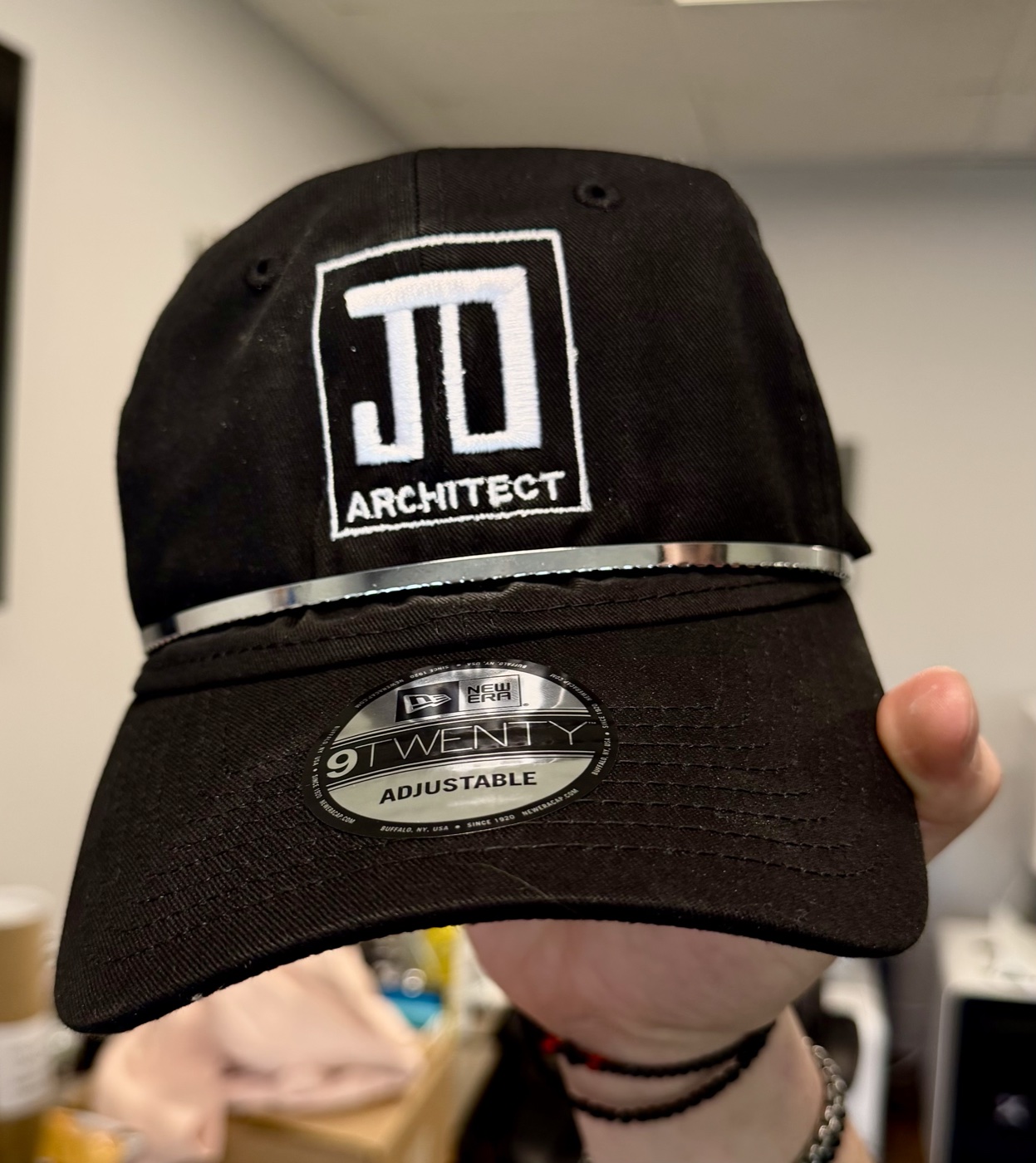 Embroidered logo — JO Architect