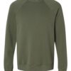 Sponge Fleece Raglan Crewneck Sweatshirt - Image 35