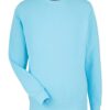 Pigment-Dyed Fleece Crewneck Sweatshirt