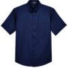 Tall Optimum Short Sleeve Twill Dress Shirt - Image 3