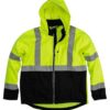Hi-Vis Class 3 Hooded Soft Shell Jacket - Image 2
