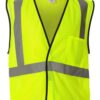 Economy Single Pocket Hook-and-Loop Mesh Vest