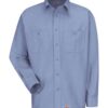 Long Sleeve Work Shirt - Tall Sizes - Image 7
