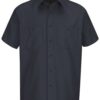 Short Sleeve Work Shirt - Tall Sizes - Image 7