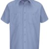 Short Sleeve Work Shirt - Tall Sizes - Image 6