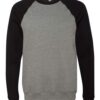 Sponge Fleece Raglan Crewneck Sweatshirt - Image 16