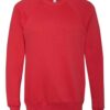 Sponge Fleece Raglan Crewneck Sweatshirt - Image 41