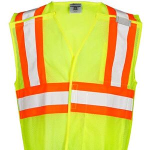 Contrasting Mesh Breakaway Vest