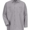 Industrial Long Sleeve Work Shirt - Tall Sizes - Image 27