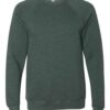 Sponge Fleece Raglan Crewneck Sweatshirt - Image 25