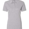 Women's 100% Ring-Spun Cotton Piqué Polo
