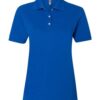Women's 100% Ring-Spun Cotton Piqué Polo - Image 8