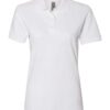 Women's 100% Ring-Spun Cotton Piqué Polo - Image 11