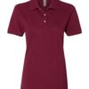 Women's 100% Ring-Spun Cotton Piqué Polo - Image 7