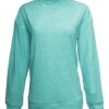 Women's Weekend Terry Mock Neck Pullover - Image 4