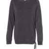 Women’s Enzyme-Washed Rally Lace-Up Sweatshirt