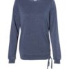 Women’s Enzyme-Washed Rally Lace-Up Sweatshirt - Image 4