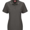 Women's Short Sleeve Performance Knit Pocketless Core Polo - Image 4