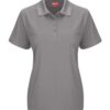 Women's Short Sleeve Performance Knit Pocketless Core Polo - Image 5